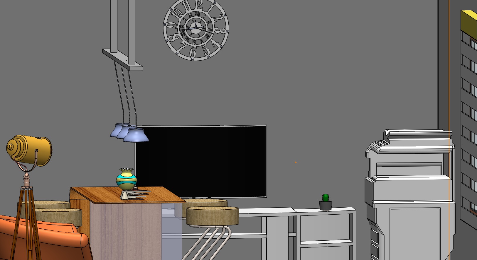 现代化办公空间